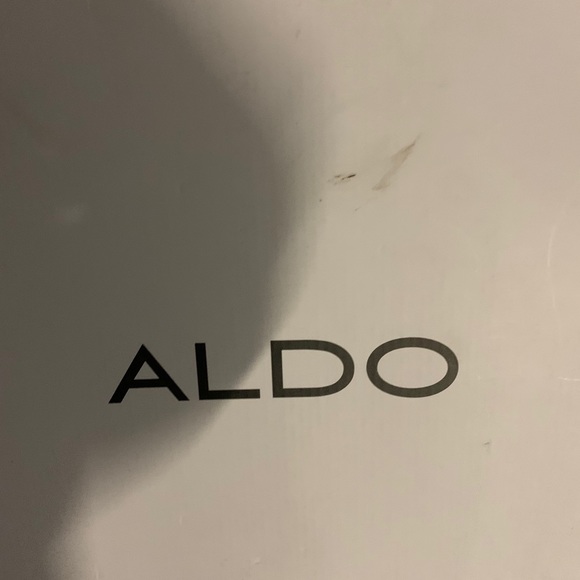 ALDO Women's Cognac Suede Agrussa Boots - Picture 7 of 7